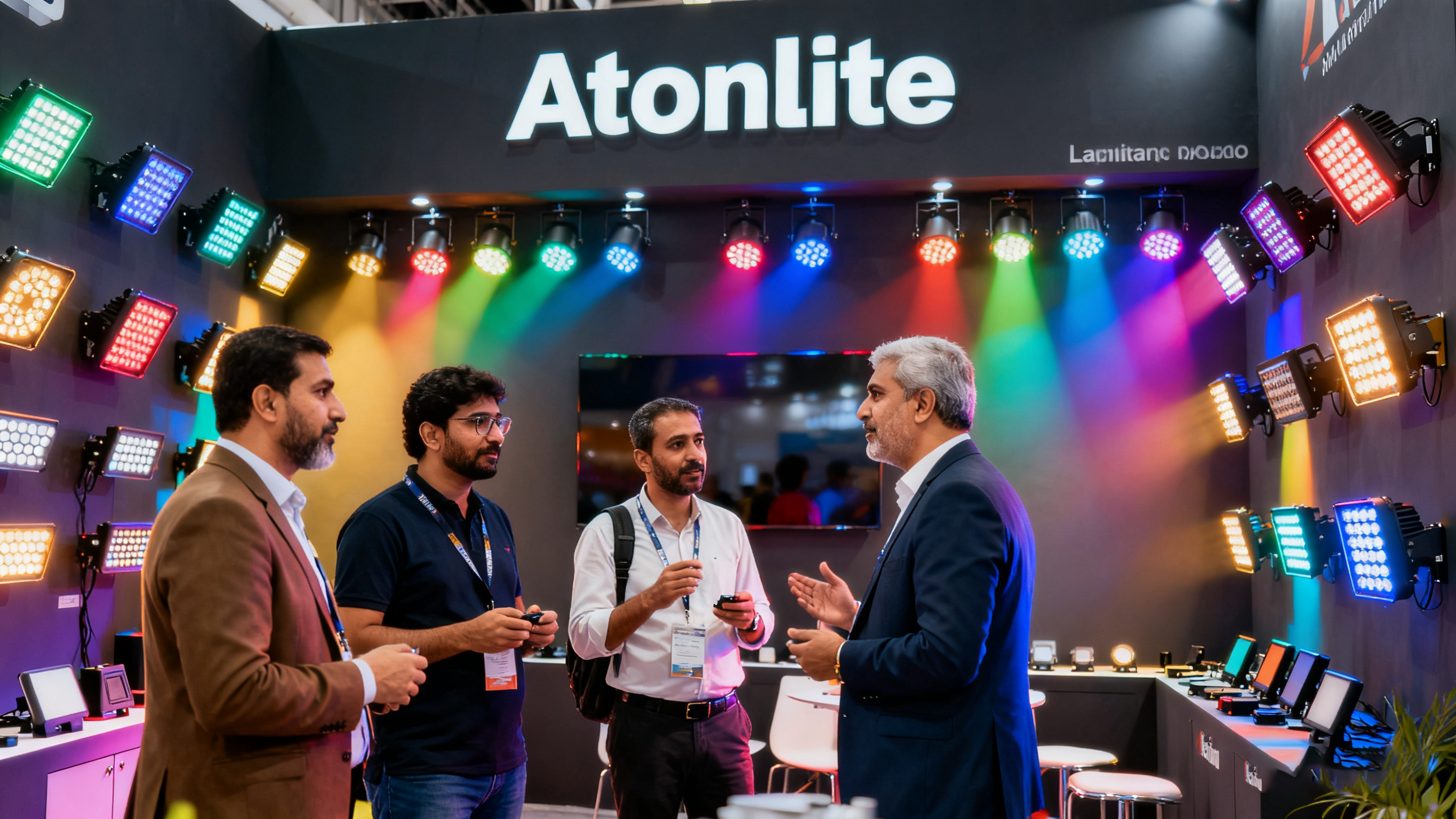 国际贸易展台摄影