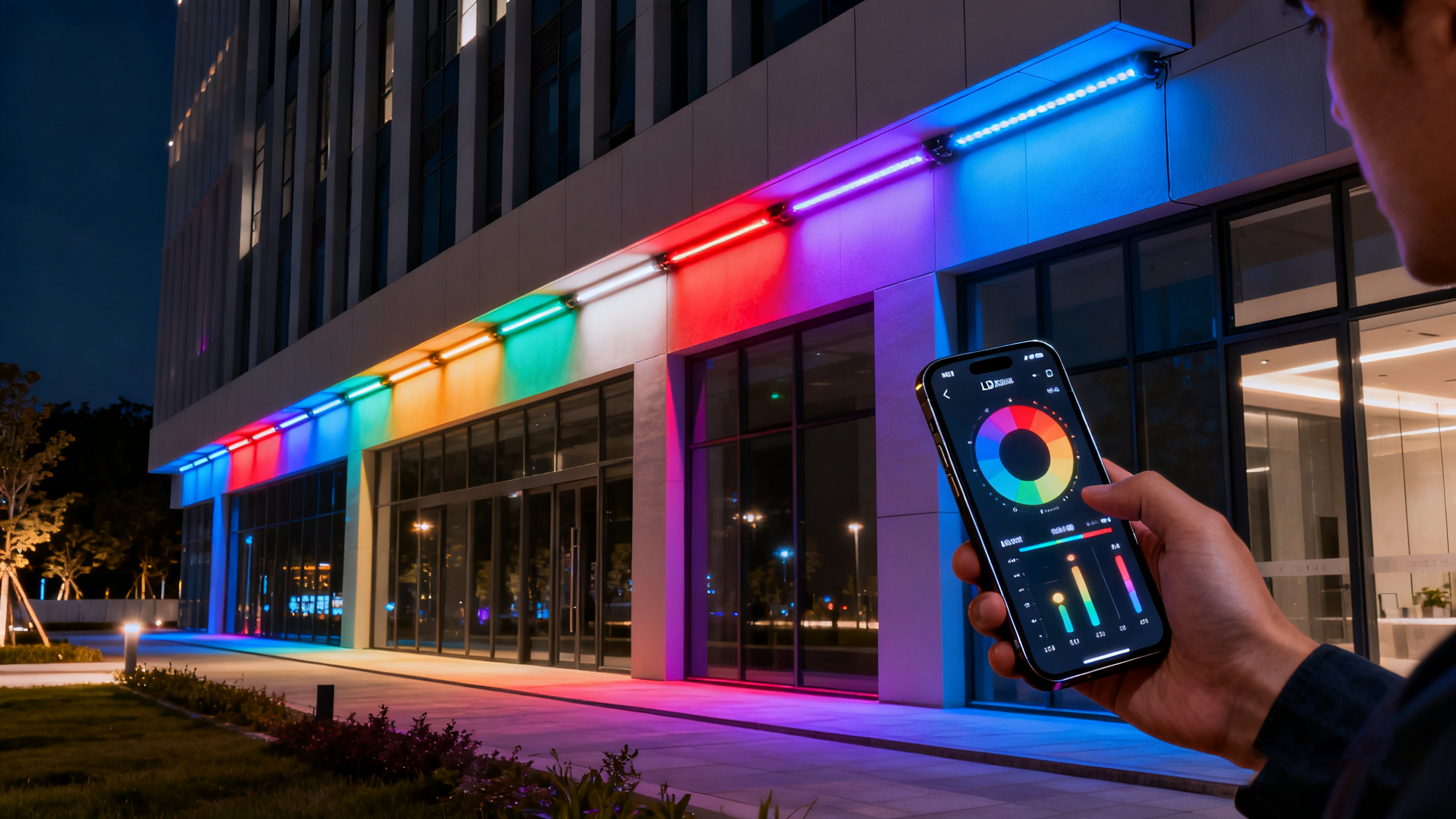 建筑灯光控制与摄影