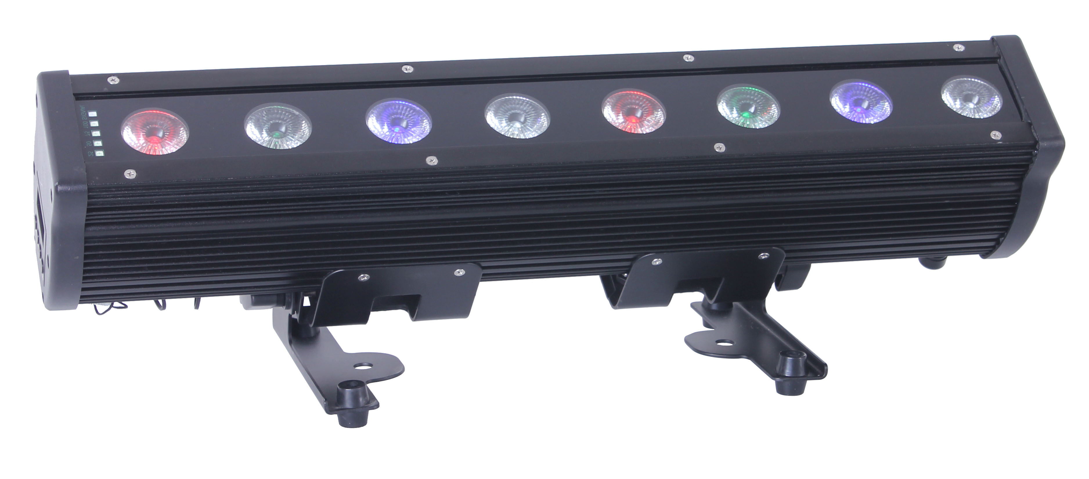 Stage Lighting Pixel Bar - 8x8W RGBW LED with Built-in Battery