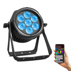 4-in-1 RGBW LED Par Light - 70W Battery Powered, Versatile Lighting