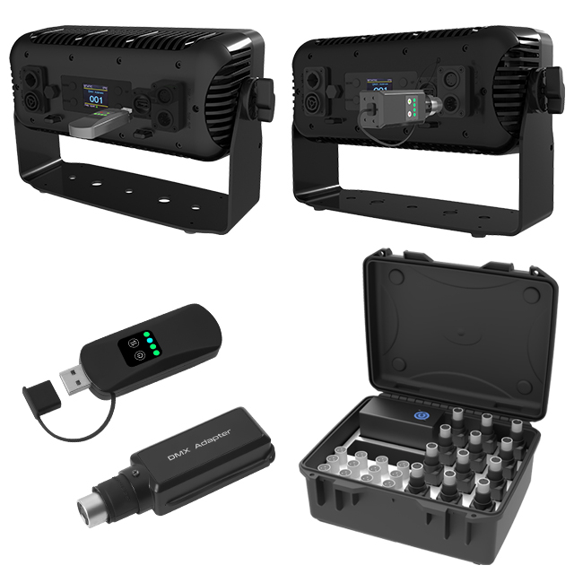 Wireless Adapter Stage Lamp with APP & Controller: Perfect for Stage Shows