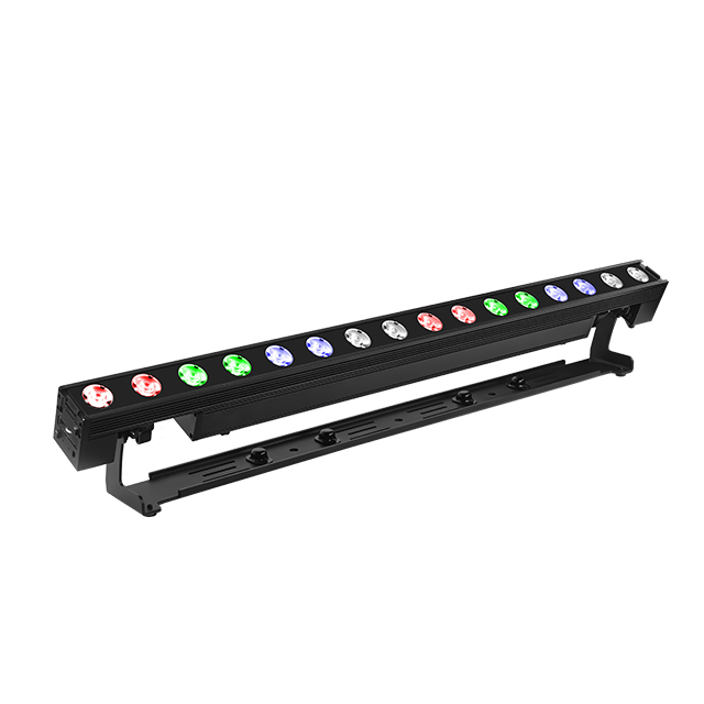 16Pcs*10W Rgbw 4In1 Led Outdoor Wall Washer LightHigh-Impact 16Pcs*10W RGBW LED Wall Washer Light - Outdoor Stage