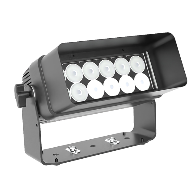 Dynamic Stage Lighting: COLOR SPIDER 12x40W RGBW LED Wash Lights - High Power