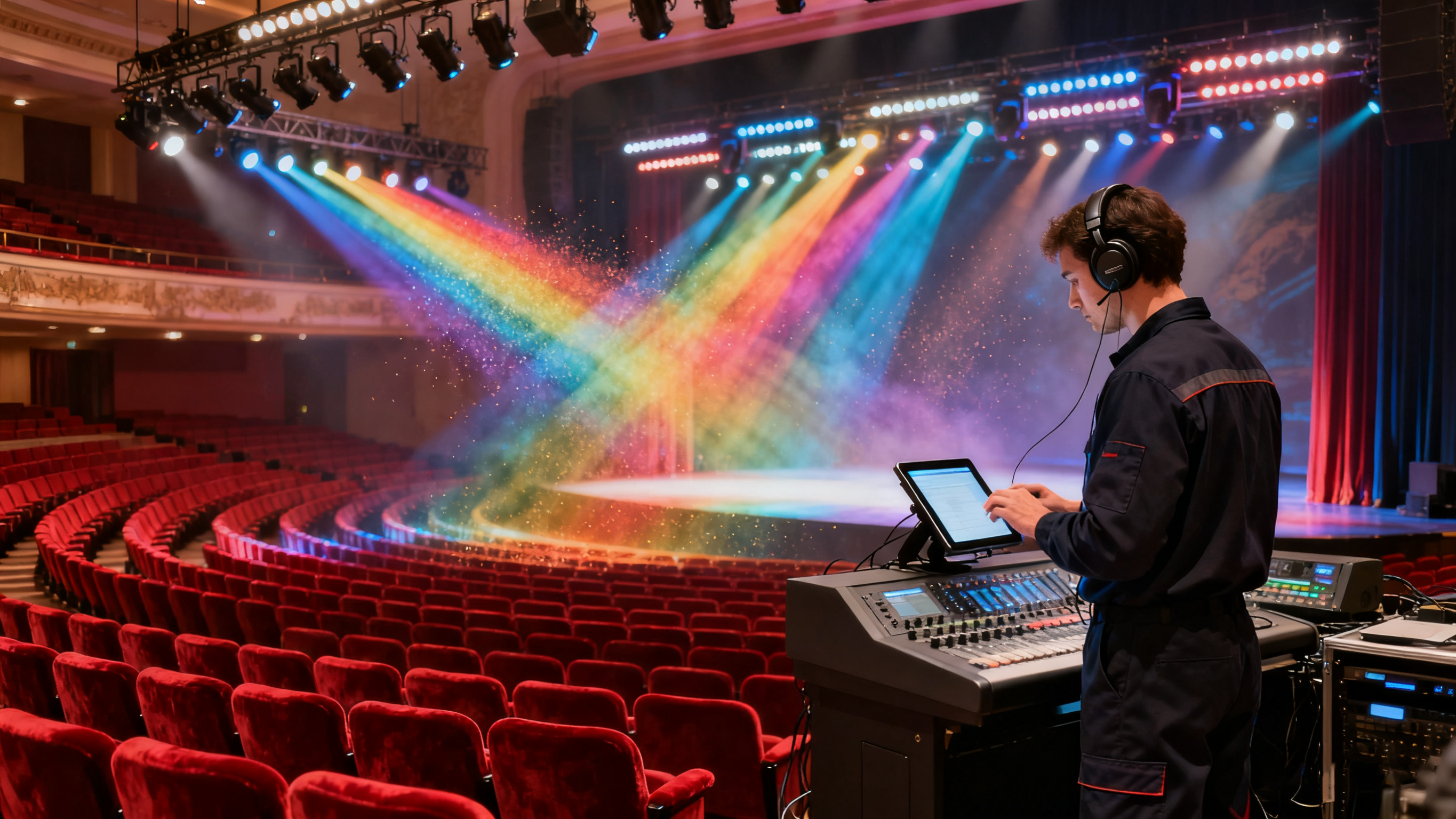 现代剧院灯光设计