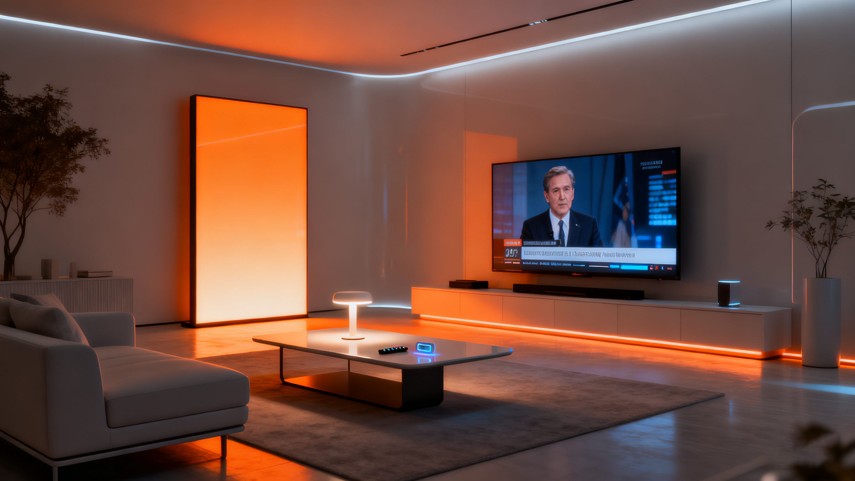 未来主义客厅设计