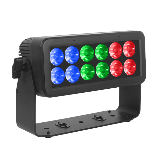 Dynamic Stage Lighting: COLOR SPIDER 12x40W RGBW LED Wash Lights - High Power