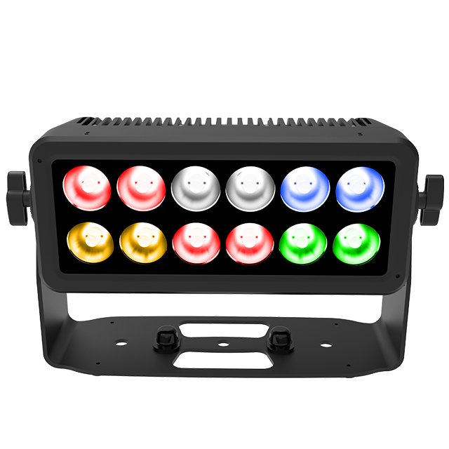 Dynamic Stage Lighting: COLOR SPIDER 12x40W RGBW LED Wash Lights - High Power