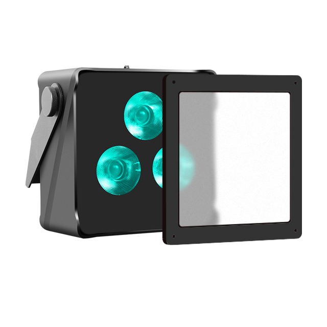 Vibrant Outdoor Wind Lights: Battery-Powered 3X10W 4in1 RGBW LEDs