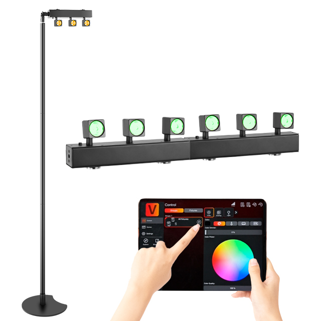 Multi-Function Battery Light - Portable 4in1 RGB+WW Event Bar