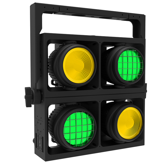 Hot Sale THUNDER FOUR 4300W Red+Amber+WW Blinder Light for Concert Stage