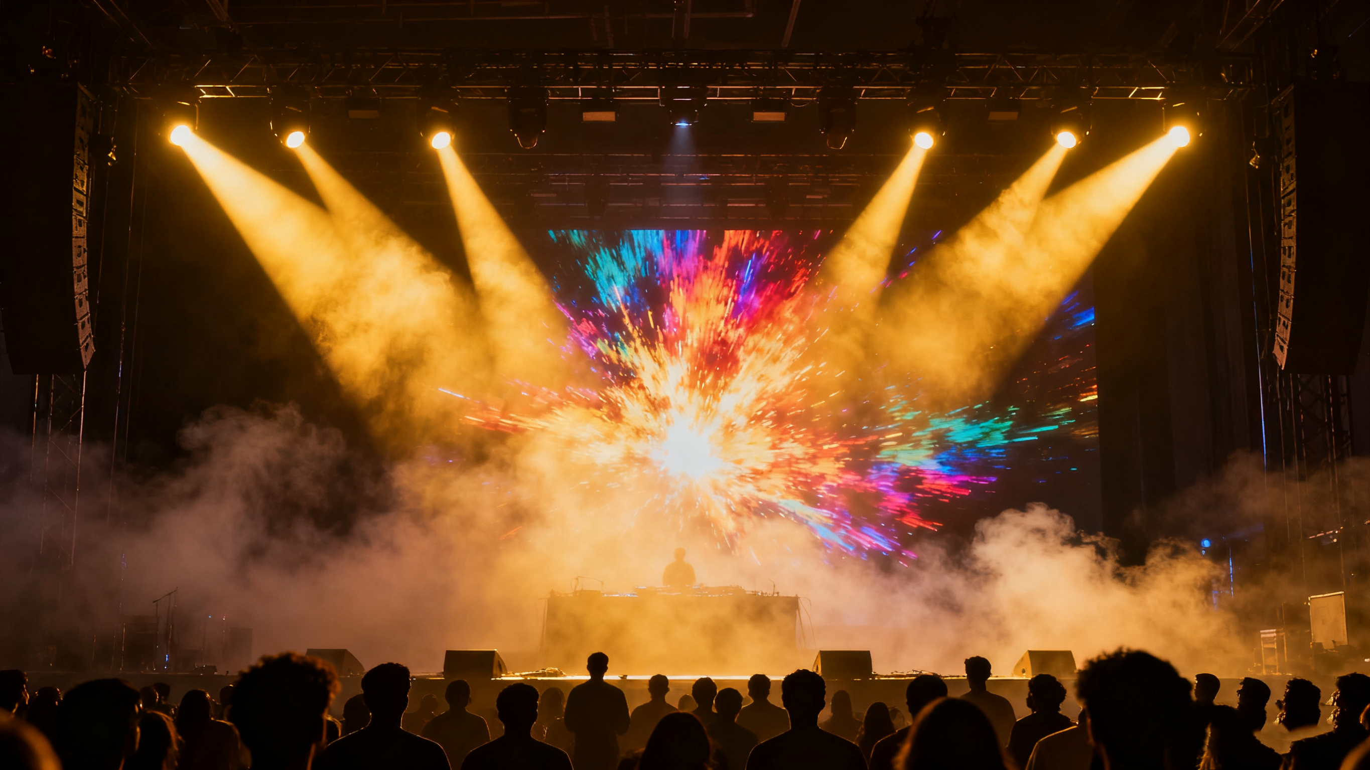 演唱会舞台图片生成