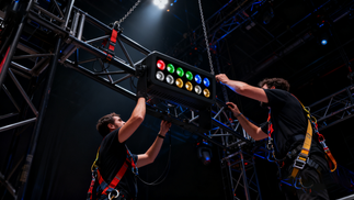 jimeng-2025-10-28-2336-Behind-the-scenes view of a concert setu....png