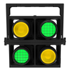 Hot Sale THUNDER FOUR 4300W Red+Amber+WW Blinder Light for Concert Stage