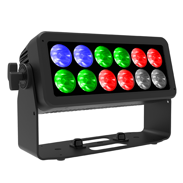 Dynamic Stage Lighting: COLOR SPIDER 12x40W RGBW LED Wash Lights - High Power