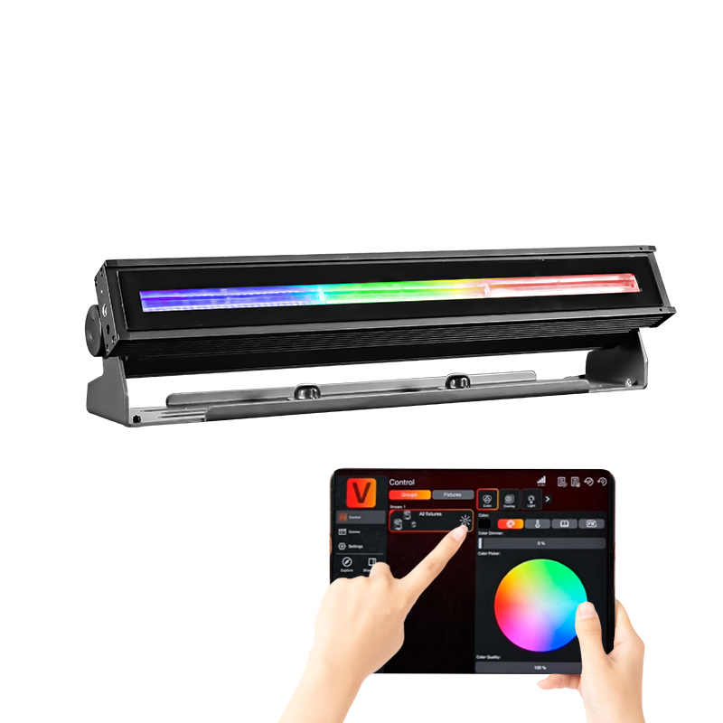 Unleash Vibrant Colors with AKKU COLOR PRINCE 27*3W RGB Battery-Powered Wall Wash Lights