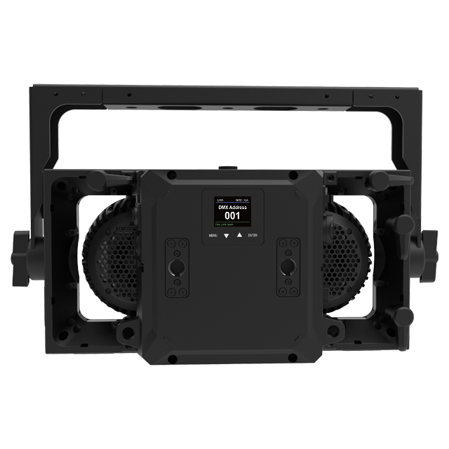 THUNDER TWO 2*300W Red+Amber+WW Blinder Light for Stage Effect