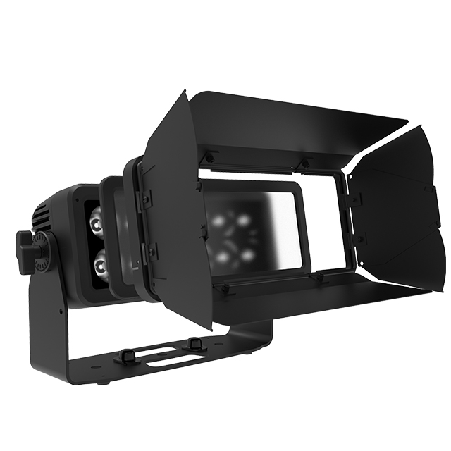 Dynamic Stage Lighting: COLOR SPIDER 12x40W RGBW LED Wash Lights - High Power