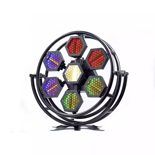 HOT professional LED retro strobe light 7pcs*60W LED Stage Light Matrix Light