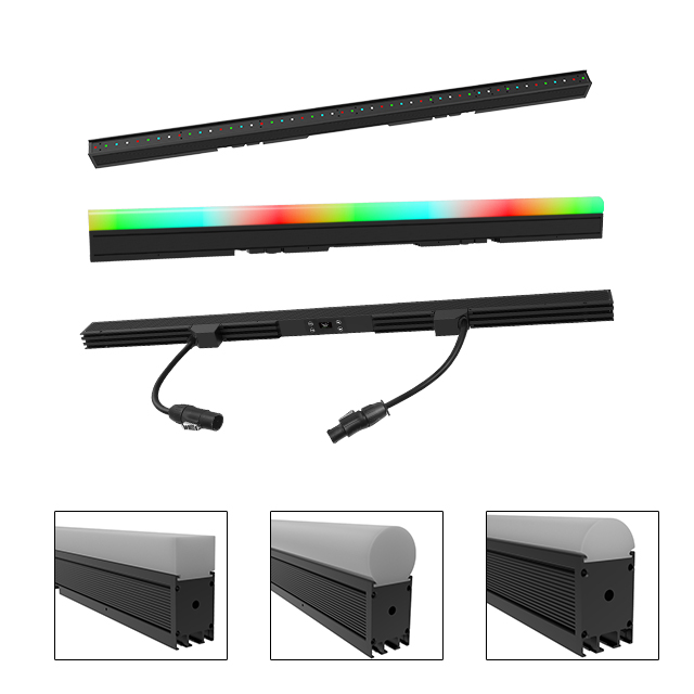 Easy Setup Mapping INFINITY STAR Linear Outdoor LED Stage Video Fixture