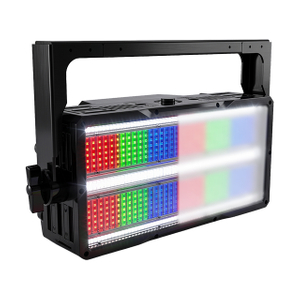 THUNDERCLUSTER 612*CW+680*RGB Blinder Light, High Brightness Stage Effect Blinder Light for DJ Disco Concert Live Show Stage Lighting