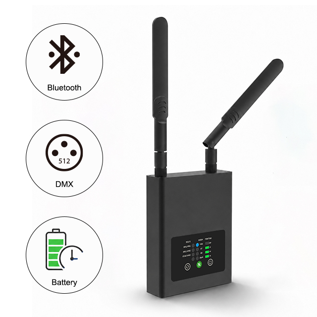 WDMX & APP TRX Wireless Signal Transmitter for Professional Stage Lighting and DJ Equipment