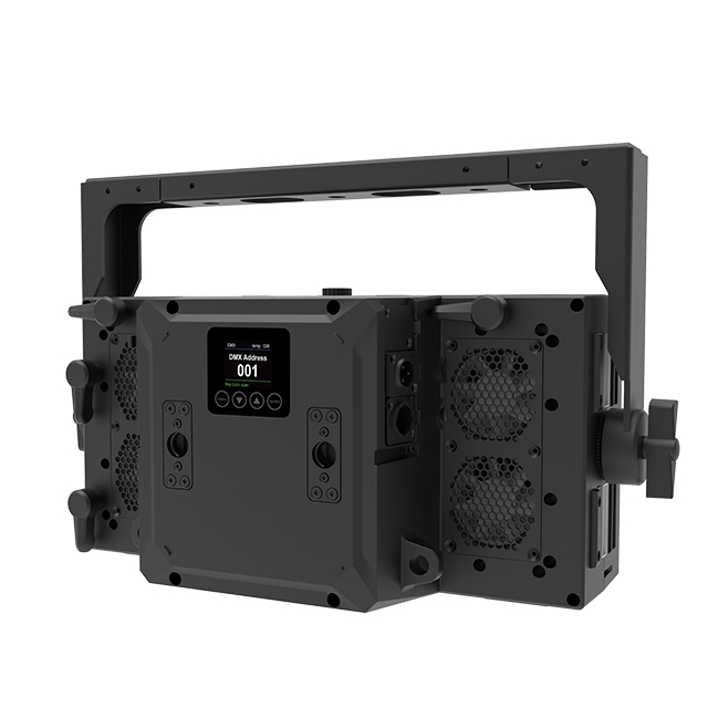 THUNDERCLUSTER 612*CW+680*RGB Blinder Light, High Brightness Stage Effect Blinder Light for DJ Disco Concert Live Show Stage Lighting