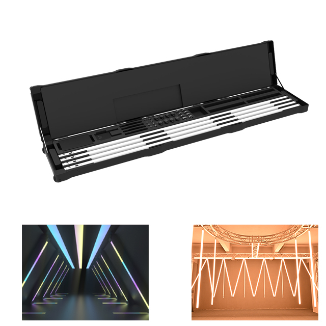 RGBMA COLOR TUBE PRO Light Stick Blinder 640pcs x 0.5W for Professional Stage