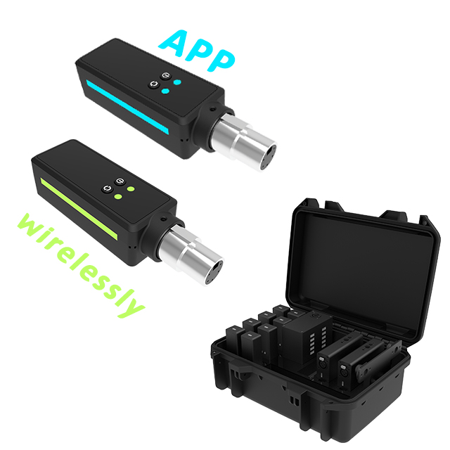 Wireless Adapter Stage Lamp with APP & Controller: Perfect for Stage Shows