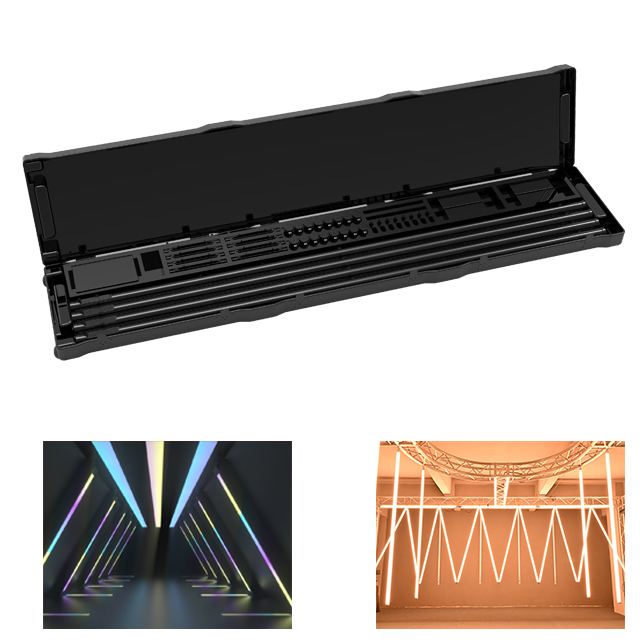 RGBMA COLOR TUBE PRO Light Stick Blinder 640pcs x 0.5W for Professional Stage